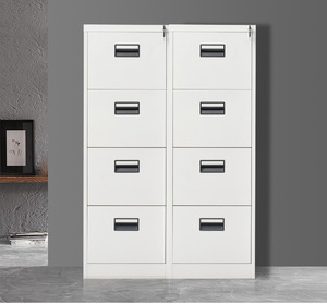 Thiết kế hiện đại kim loại dọc tủ tập tin tiết kiệm không gian văn phòng nộp hồ sơ với bóng mang Slide khóa trung tâm cho các trường học khách sạn - Product Image 6