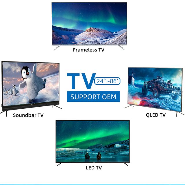 Smart Hotel TV 43 Inch LED HDTV with Android WiFi UHD 1080p for Input