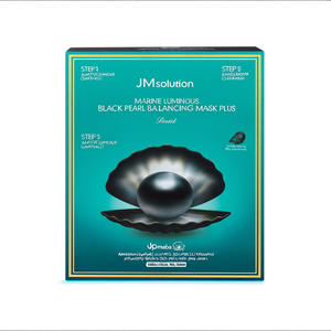 JMsolution Marine Luminous Black Pearl Balancing Mask Plus Pearl, Set de 10 Mascarillas Faciales para Todo Tipo de Piel, Cuidado Diario de la Piel - Product Image 2