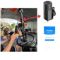 Caméra pour chariot élévateur Richmor avec 4G GPS WIFI, capteur G, prise en charge DSM DMS, détection de fatigue, détection de visage, détection de ceinture de sécurité, détection de casque