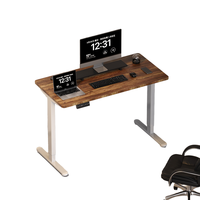 Table de travail moderne à hauteur réglable, bureau électrique assis-debout automatique, table électrique pour ordinateur à domicile, table électrique pour bureau