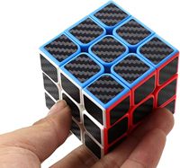 Cube Magique Publicitaire Personnalisé avec Logo 3x3, Cube Casse-Tête de Vitesse 3x3x3 Marquage Promotionnel