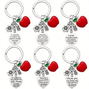 Cheap Wholesale Custom Print Plastic Display clear Teachers' Day Acrylic <b>Keychain</b> - Product Image 1