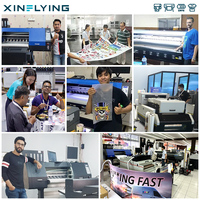 XinFli Printer I3200 Dtf 60cm 24 inci, dengan Power Shaker pencetak Dtf untuk T-shirt dengan Software Maintop di USA