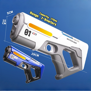 EPT Elektrikli Su Tabancası 170ml - 7-9m Menzilli Otomatik Su Tabancası, Yaz Açık Hava Oyuncağı Çocuklar ve Yetişkinler için Plaj Oyunları - Product Image 2