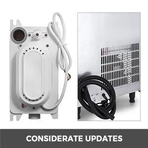 Vente Flash 120Kg Machine à glaçons automatique Machine à glaçons de haute qualité à bas prix - Product Image 5