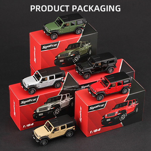 Coche en Miniatura 1/64 Wrangler <span class=keywords><strong>Rubicon</strong></span> SUV, Modelo de Aleación, Vehículo Todoterreno, Modelo de Coche Fundido a Presión, Juguete de Colección - Product Image 6