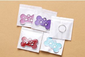 Huisdier Id Gepersonaliseerde Pet Tags Voor Honden En Katten Front & Achterzijde Graveren Verschillende Vormen Kleuren En Maten Geanodiseerd Aluminium - Product Image 5