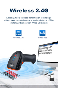 เครื่องสแกนบาร์โค้ด TA20G รุ่นใหม่ CMOS <span class=keywords><strong>BT</strong></span> ไร้สาย 2 มิติ พร้อมขาตั้ง แบบมีสาย USB เครื่องสแกน QR ขายส่ง เครื่องสแกนบาร์โค้ดแบบมือถือ 2 มิติ - Product Image 6