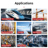 Profil Aluminium T-Slot Heavy Duty untuk Sistem Rangka Pengaman Robot Industri / Pagar Pengaman / Penutup Mesin