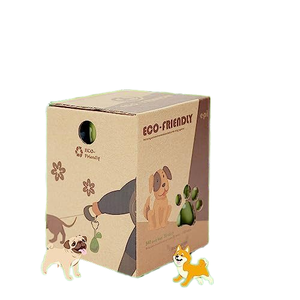 Toptan çevre dostu Compostable köpek kaka poşetleri düşük fiyat sürdürülebilir deri Epi malzeme güçlü koku biyobozunur Poop çantası - Product Image 2