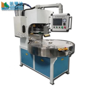 Pvc_pet selador de pacotes, máquina de solda de alta frequência de mesa rotativa, soldador <span class=keywords><strong>hf</strong></span> em embalagem de cartão de plástico - Product Image 2