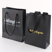 Sacs en papier personnalisés avec logo, sacs cadeaux écologiques jetables pour la vente au détail, emballage pour boutiques de vêtements