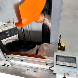 TS-J06 double scie sabre <span class=keywords><strong>pneumatique</strong></span> coupe machine scie à guillotine scie à onglet cadre photo coin machine de découpe - Product Image 4