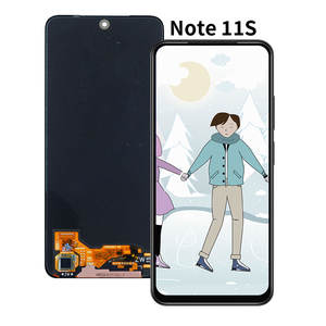 Écrans LCD d'origine pour <span class=keywords><strong>smartphone</strong></span> <span class=keywords><strong>Xiaomi</strong></span> Redmi Note 11s, pièces de rechange pour Redmi Note 11s, écran de téléphone portable d'origine - Product Image 1