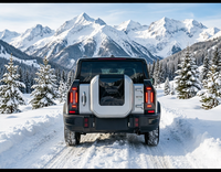 JETOUR LHD Traveler T2 C-DM 2026 SUV Hybride Moteur Turbo Sièges en Cuir Foncé R19 Barre de Toit Métallique ADS 4 Prises Voyage Tout-Terrain