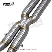 Tuyaux d'échappement Catback OEM pour Dodge Charger 6.4L 2012-2019 Performance Escape Car Tuyaux en acier inoxydable Valvetronic Exhaust Sys