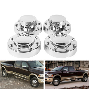 Wheel Cover Protective <b>Bolt</b>-On Silver For Dodge Ram 11-16 ABS Plastic Center <b>Cap</b> - Product Image 4