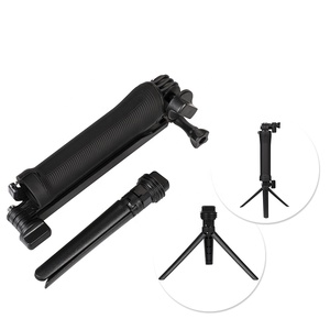 Palo de Selfie monópode de trípode de 3 vías para <span class=keywords><strong>Go</strong></span> <span class=keywords><strong>pro</strong></span> 7 6 <span class=keywords><strong>5</strong></span> SJ4000 accesorios de cámara de acción deportiva, barato de fábrica - Product Image 3
