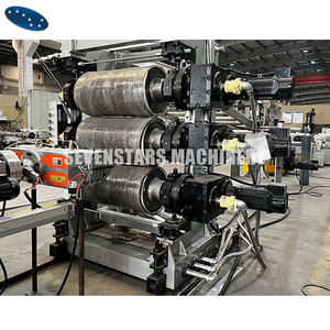 <strong>Polycarbonate</strong> Roofing PC Corrugated Sheet Making Machine for Greenhouse - Product Image 1