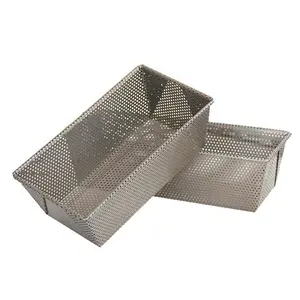 Hot Bán Vàng Không Dính Nướng Món Ăn Khay Dễ Dàng Để Làm Sạch Cookie Loaf Bánh Mì Bánh Khuôn Baking Pan Bakeware Set Với Không Khí Lỗ