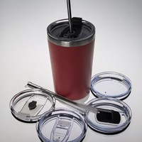 Gobelet isotherme pour café glacé 30oz en acier inoxydable, tasse à infusion froide sous vide, mug de voyage réutilisable, anti-fuite, maintien thermique 6-12h