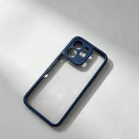 Coque de téléphone 2-en-1 en acrylique et TPU pour OPPO Reno 15, découpe précise, dos rigide, cadre souple, protection hybride antichoc, vente en gros usine