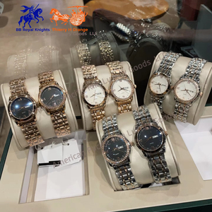 Longnes Luxury Ladies Quartz Watch Trendy Design Waterproof Stainless Steel IP Gold Two Tone Ronda Chronograph Trendy Name BV - Product Image 1