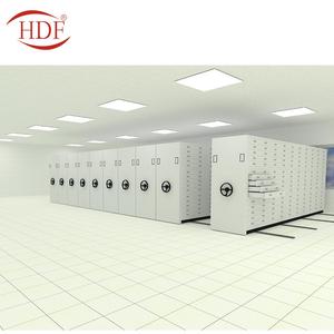 Giá Đỡ Điện Thoại Di Động Hệ Thống Lưu Trữ Bản Vẽ Hồ Sơ Tủ Kim Loại <span class=keywords><strong>A0</strong></span> Giấy Bản Đồ Tủ Thép Khung Dày Đặc Di Động Kệ - Product Image 5