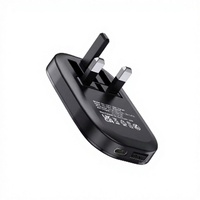 Produits les plus vendus 2026 : Chargeurs et adaptateurs de voyage ultra-minces et rapides, chargeur mural pliable 20W avec prise UK, chargeur PD QC GAN