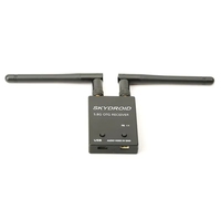 Récepteur FPV SKYDROID Mini 5.8G avec deux antennes, liaison vidéo UVC, OTG pour téléphone Android, smartphone, quadricoptère, drone