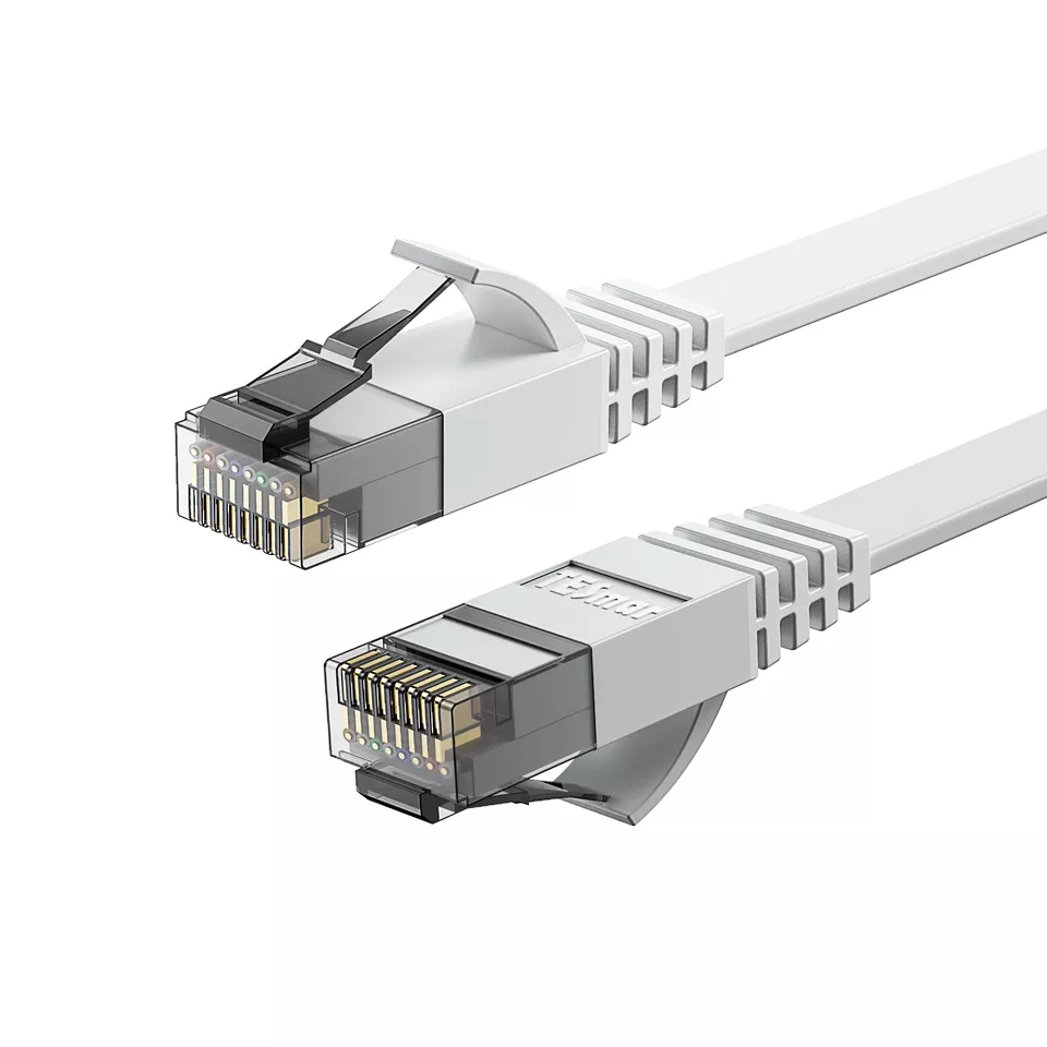 Super Speed Rj45 Male Naar Mannelijke Lan Ethernet Netwerk Kabel Extension Kabels Rj45 Mannelijke Cat6 Connector Met Panel Mount 8M 15M 20M