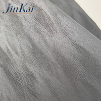 Tissu en PU imperméable gaufré effet cuir verni, alternative au cuir, pour la maison, les bagages et les chaussures – Fournisseur direct usine