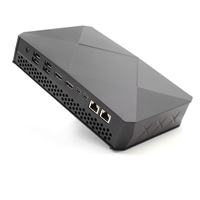 Nueva Mini PC Industrial Core I7-8709G con Radeon RX Vega M GL 8GB GDDR4, LAN Dual Gigabit, Pantalla Cuádruple 4K, Windows 11