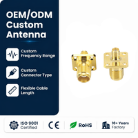 Adaptador TNC a Conector Coaxial Roscado, Conversor de Señal RF de 50 Ohmios para Antena GPS, Compatible con Personalización OEM y ODM