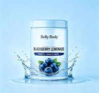 Teh Pelangsing Campuran Lemonade Blueberry Rasa Skinny dalam Botol untuk Dewasa Tanpa Gula Tambahan