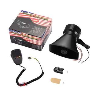Altavoces de alarma Super fuerte advertencia coche sirena de alarma de altavoz de cuerno <span class=keywords><strong>universal</strong></span> - Product Image 2