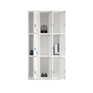 ตู้เสื้อผ้าโลหะแบบแยกส่วนตู้เสื้อผ้าสำหรับสำนักงานตู้เสื้อผ้าสำนักงานในโรงเรียนพาณิชย์ดีไซน์ใหม่ - Product Image 6