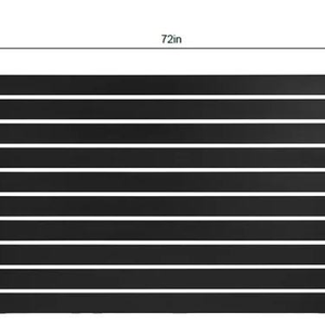 Panneaux <span class=keywords><strong>de</strong></span> clôture en aluminium noir modernes pour chantier <span class=keywords><strong>de</strong></span> construction avec modélisation 3D et design écologique - Product Image 1