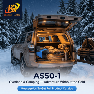 <span class=keywords><strong>Chauffage</strong></span> au diesel de stationnement OkyRie AS50-1 5KW à faible bruit avec pompe à carburant pour voiture, bateau, camping-car -40°C ° Température de fonctionnement C - Product Image 6