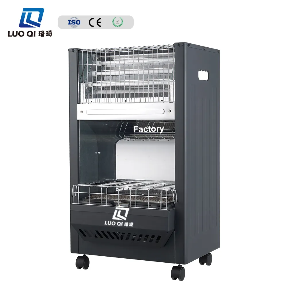 New Hotel Tip-Over Protection Gas Electric Heater bedroom Portable Cabinet LPG indoor natural Gas Room Heater