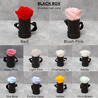Rose éternelle unique et authentique, durable 365 jours, pour maman, amie, grand-mère, petit ami, cadeau de la Fête des Mères