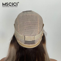 Peluca de Cabello Humano Virgen Malayo con Encaje Frontal Invisible HD 13x6, Ondulado, con Reflejos, Marca Privada de Fábrica, 100% Cabello Humano