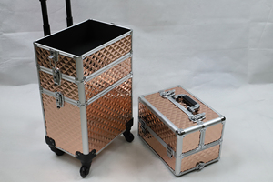 Étui de maquillage à roulettes populaire en <span class=keywords><strong>Europe</strong></span>, boîte à ongles pour salon de coiffure professionnel - Product Image 5