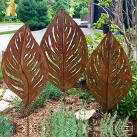 Sculpture en feuille de métal de jardin extérieur Offre Spéciale personnalisé de haute qualité