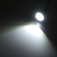Eunice — parfait éclairage de jour led, signalisation d'aigle 4014 12 SMD, DRL 12V, lumière de jour, clignotant, blanc ambre, 23mm