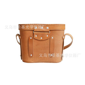 Bolsa de transporte de cuero Jia Shi Le SJ-04 para telescopios y binoculares tipo 62, 95, 63, estuche suave personalizable - Product Image 1