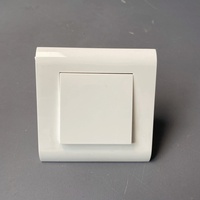 Design moderne à volets blanc BS1363 Conforme à la double prise britannique Durable Réseau NFC 45A Max. Current 220V Max.