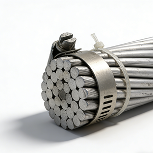 架空电力电缆铝导体铝合金钢芯增强型Acar Acsr Aaac 800 Mcm导体未涂润滑剂 - Product Image 2