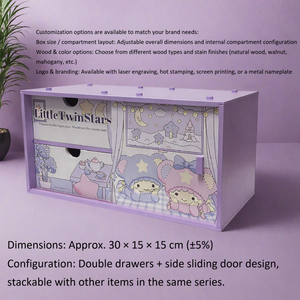 Standing Type Storage Gift Custom Wooden <b>Desk</b> <b>Set</b> 30x15x15 cm From Taiwan for Home Storage & Organization - Product Image 6